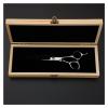 ELUKHT 5.5 Inch Hairdressing Scissors for Barbers,Structural Scissors,Flat Scissors,Hairdressing Scissors Hair Cutting Shears view 3