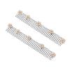 2PCS Stretchable Hair Pin Finishing Fixer Comb Clips Invisible Hair Holder Hair Combs Stretchable Hair Clip U Shape Finishing Hair view 1