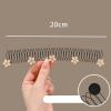 2PCS Stretchable Hair Pin Finishing Fixer Comb Clips Invisible Hair Holder Hair Combs Stretchable Hair Clip U Shape Finishing Hair view 4