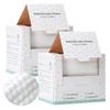 100% Pure Cotton Disposable Face Towel, 2 Pack Soft & Skin Friendly Face Towelettes Disposable for Sensitive Skin, Lint- Free Makeup Remover Dry Wipes, Thick Facial Towels Disposable view 1