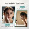 100% Pure Cotton Disposable Face Towel, 2 Pack Soft & Skin Friendly Face Towelettes Disposable for Sensitive Skin, Lint- Free Makeup Remover Dry Wipes, Thick Facial Towels Disposable view 4