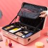 CKKNILV Makeup Bag Cosmetic Case Portable Travel Beauty Box Waterproof Makeup Bag Organiser Bag Makeup Artist Bag Multifunction Bag Travel Makeup Case Beauty Train Case, 40x28x1 view 2