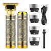 Razors New Hair Clipper 2-in-1 Electric Hair Clipper Oil Head Electric Hair Clipper Salon Shaver Shaver Hair Clipper Wholesale(Green) view 1