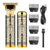 Razors New Hair Clipper 2-in-1 Electric Hair Clipper Oil Head Electric Hair Clipper Salon Shaver Shaver Hair Clipper Wholesale(Green) view 2