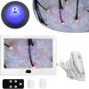 iumLeap Skin Hair Detector, 50x/200x Hair Follicles Scalp Detector with 13 Inch HD Screen, Photograph/Storage /4/3/2/Full Screen Contrast, for Beauty Salon,Home, Spa view 4