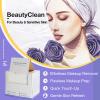 2 Pack (80 Count) Disposable Face Towel, Biodegradable Ultra Soft Face Towelettes Disposable, Makeup Remover Dry Wipes Tissue for Women, Facial Towels for Sensitive Skin view 3