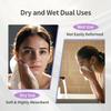2 Pack (80 Count) Disposable Face Towel, Biodegradable Ultra Soft Face Towelettes Disposable, Makeup Remover Dry Wipes Tissue for Women, Facial Towels for Sensitive Skin view 4