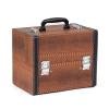 CKKNILV Cosmetic Case Portable Travel Beauty Box Waterproof Makeup Bag Organiser Bag Makeup Artist Bag Multifunction Bag Travel Makeup Case Beauty Train Case Leather Cosmetic Ca view 1