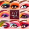 99 Colors Eyeshadow Palette, Colorful Eyeshadow Palette, Professional Matte Shimmer Glitter Rainbow Makeup Pallet, Colorful Long Lasting Highly Pigmented Eye Shadow Christmas Day Gifts for Women view 2