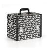 CKKNILV Cosmetic Case Portable Travel Beauty Box Waterproof Makeup Bag Organiser Bag Makeup Artist Bag Multifunction Bag Travel Makeup Case Beauty Train Case Leather Cosmetic Ca view 1