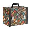 CKKNILV Cosmetic Case Portable Travel Beauty Box Waterproof Makeup Bag Organiser Bag Makeup Artist Bag Multifunction Bag Travel Makeup Case Beauty Train Case Leather Cosmetic Ca view 1