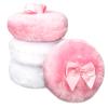 4 Pcs Large Powder Puff 3.1 Inch Body Powder Puff Cotton Cosmetic Puffs Soft Velour Makeup Sponge Cushion Puff Setting Powder Puff Loose Powder Puff Make Up Sponges for Foundation Setting Powder view 1