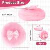 4 Pcs Large Powder Puff 3.1 Inch Body Powder Puff Cotton Cosmetic Puffs Soft Velour Makeup Sponge Cushion Puff Setting Powder Puff Loose Powder Puff Make Up Sponges for Foundation Setting Powder view 2