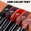 Dark Purple Lipstick Long Lasting for Women, Hydrating Matte Velvet Lip Gloss Nude Liquid Lipstick Intense Lip Color Non Stick Smudge-Proof & Waterproof Lipgloss Bold Glow Goth Lip Stick Makeup-04 view 4