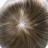 0.06mm Thin Skin Toupee for Men Hair Piece 100% European Remy Human Hair Replacement System Mens Toupee All V-Looped Invisible Hair System for Men (#5 Medium Light Brown-80% Light Density, 8x10) view 4
