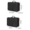 CKKNILV Makeup Bag Cosmetic Case Portable Travel Makeup Train Case Beauty Box, with Removable Compartment, for Cosmetics Makeup Brushes Toiletry Jewelry, Oxford Cloth Material,B view 4