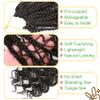 Fulcrum Goddess Box Braids Crochet Hair 10 Inch,9 Packs Boho Box Braid Crochet Hair for Women, Pre-looped Bohemian 3X Crochet Braiding Hair with Curly Ends(10Inch, 4#) view 3
