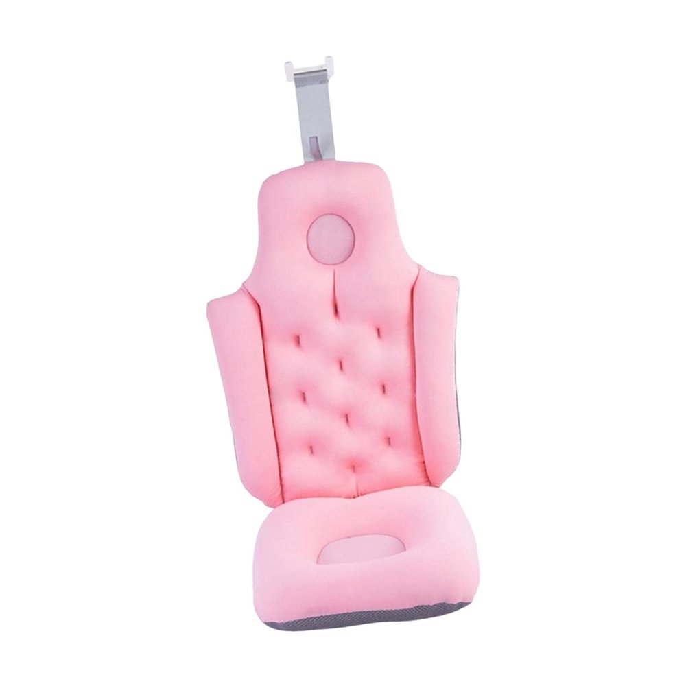 Bathtub Pillow Set for Relaxation, Pink, as described