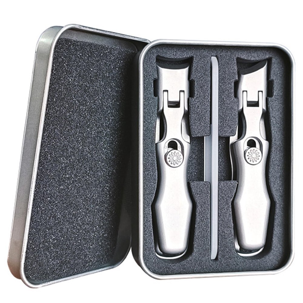 Angled Nails Stainless Steel Toenail Cutter Fingernail Cutter Trimmer Large Opening Nails Cutter For Daily