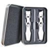 Angled Nails Stainless Steel Toenail Cutter Fingernail Cutter Trimmer Large Opening Nails Cutter For Daily view 1