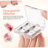 CANIGHT 6-piece Empty Makeup Palette Tray Eyeshadow Holder Grid Design for Organized Storage view 3