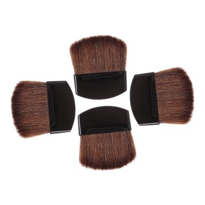 MUSISALY 4pcs Facial Makeup Brush Blush Brush Face Powder Setting Powder Small Women Cosmetics Tools Blush for Women