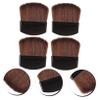 MUSISALY 4pcs Facial Makeup Brush Blush Brush Face Powder Setting Powder Small Women Cosmetics Tools Blush for Women view 2
