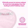 The Original MakeUp Eraser Mini PRO, Erase All Makeup With Just Water, Including Waterproof Mascara, Eyeliner, Foundation, Lipstick, Sunscreen and More! Silver Infused, 1ct view 2