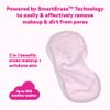 The Original MakeUp Eraser Mini PRO, Erase All Makeup With Just Water, Including Waterproof Mascara, Eyeliner, Foundation, Lipstick, Sunscreen and More! Silver Infused, 1ct view 3