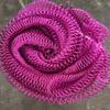 Authentic African Exfoliating Net Sponge Sourced from Nigeria 45 inch Long Bath Exfoliating Shower Body Scrubber Back Scrubber for Smooth Skin (Purple) view 1