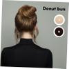 BELLIFFY Donut Hair Bun Maker Kit Donut Buns U-pins Hair Ties Pink Styling Needle Easy to Use for Women Girls for Elegant Hairstyles Any Occasion view 3