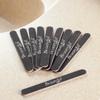 10-Pc. Professional Nail File Set - Salon-Level Nail Care at Home | 100/180 Grit Sandpaper, Round Top, Double Sided | Easy on Natural Nails | 7" Long view 2