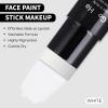 Go Ho White and Black Face Paint Stick,Full-coverage Washable Face Body Paint for Art Theater Halloween Cosplay Skull Zombie Vampire Skeleton Clown SFX Makeup view 2