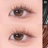 CORINGCO Mak-Cara Skinny Long & Curl Waterproof Mascara, no smudging from water, swear and oil (Choco Brown, 0.17 oz) view 4