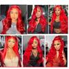 Red Bundles Human Hair - Burgundy Body Wave Bundles, Unprocessed Brazilian Virgin, Same Length 12 Inch, 300g view 2