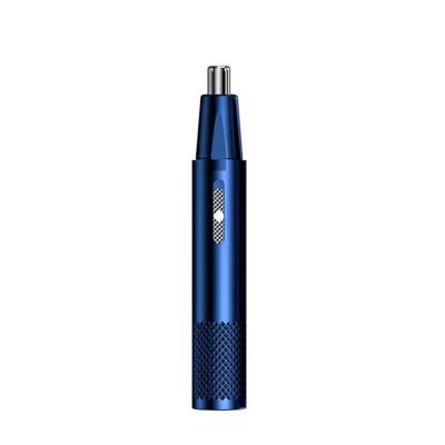 Razors Electric Nose Hair Trimmer Mens Nose and Ear Remover Automatic Washable Hair Clipper USB Rechargeable Shaving(Blue)