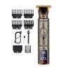 Razors Power Display Retro T9 Original Machine Heavy Hand Feel Waterproof Super Large Capacity Battery Shaver Hair Trimmer(Buddha) view 2