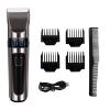Razors USB Electric Hair Clipper for Men Hair Cutting Machine Rechargeable Man Shaver Trimmer Barber Technical Beard Trimmer(Black) view 1