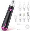 Electric Nail Drill, 8-in-1 Cordless Electric Nail File with LED Light, 5 Speeds Rechargeable Manicure and Pedicure Kit Hand Foot Care Tool for Nail Grinder Trim Polish for Women Baby view 1
