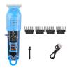 Razors Transparent Hair Clipper Original Set Hair Clipper for Shaving for Boyfriend Atomizer Men's Electric Shaver Clippers(Blue) view 1