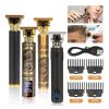 Razors Professional Haircut Machine 0 Mm,T9 Vintage Beard Trimmer Shaving Machine,Hair Clipper Trimmer for Men/Barber(Haircut machine1) view 2