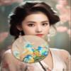 HangErFeng Women Dress Accessories Silk Fan Embroidery 304 Color1 view 2