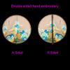 HangErFeng Women Dress Accessories Silk Fan Embroidery 304 Color1 view 3