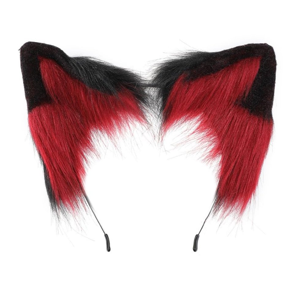 Cosplay Anime Character Headband Plush Cute Cats Ear Shape Hair Hoop for Girls