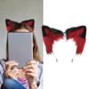 Cosplay Anime Character Headband Plush Cute Cats Ear Shape Hair Hoop for Girls view 2