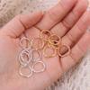 100Pcs Hair Rings Braid Rings Hair Loop Clips Hair Hoops, Women Men Fashion Hip-Hop DIY Hair Clip Accessories for Hair and Dreadlocks view 4
