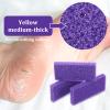 100 Pcs Pumice Stone for Feet Scrubber Dead Skin Disposable Foot Scrubber Pumice Pads Foot Pumice Foot Callus Remover for Feet Pedicure Foot Heel Exfoliator Tool Purple Pumice Sponge Salon Home Use view 3
