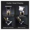 Razors T9 0mm USB Electric Hair Cutting Machine Rechargeable Hair Clipper Professional Man Shaver Beard Trimmer for Men Barber(IndianLCD) view 3