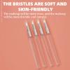 100Pcs Disposable Eyeliner Brush, Makeup Brushes Applicator, Cosmetic Eye Wands, Eyeliner Brush Applicator for Lip Liners, Eye Makeup, Eyelashes and Detail Painting view 2
