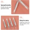100Pcs Disposable Eyeliner Brush, Makeup Brushes Applicator, Cosmetic Eye Wands, Eyeliner Brush Applicator for Lip Liners, Eye Makeup, Eyelashes and Detail Painting view 4